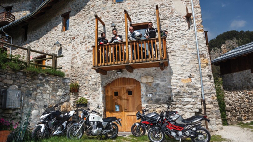 Alpen Master 2013: naked - Honda CB 1100 - Kawasaki Z 800 ABS - MV Agusta 1090 ABS - Triumph Street Triple R ABS