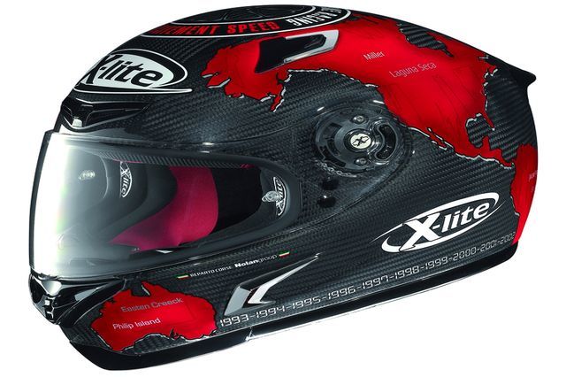 Nolan X-802R Ultra Carbon Carlos Checa Replica