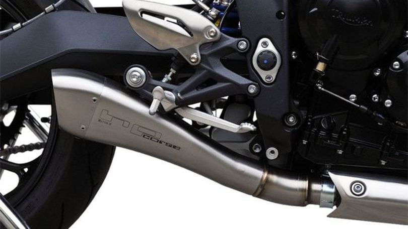 Lo scarico HP Corse per Triumph Street Triple
