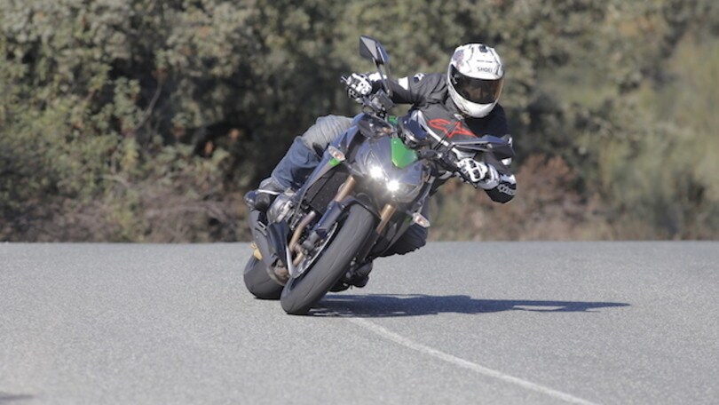 Kawasaki Z1000, primo contatto
