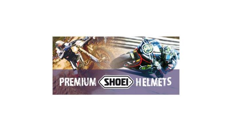 I caschi SHOEI in promozione da Evolve