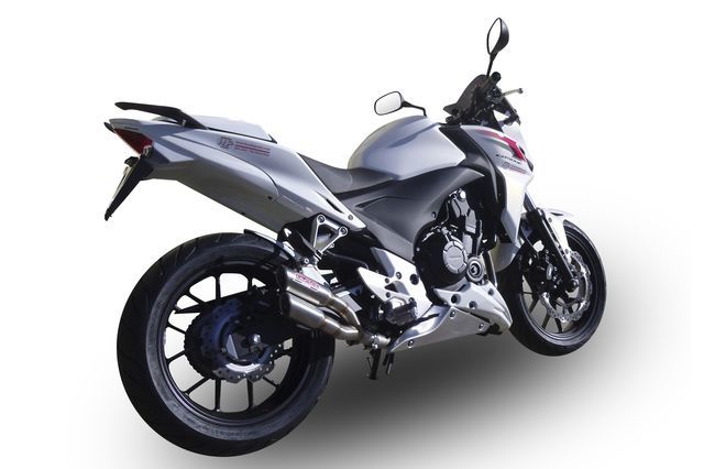 La linea di scarichi sportivi G.P.R. per la CB 500F
