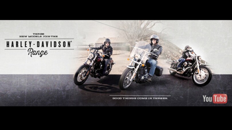 Harley-Davidson cala il tris
