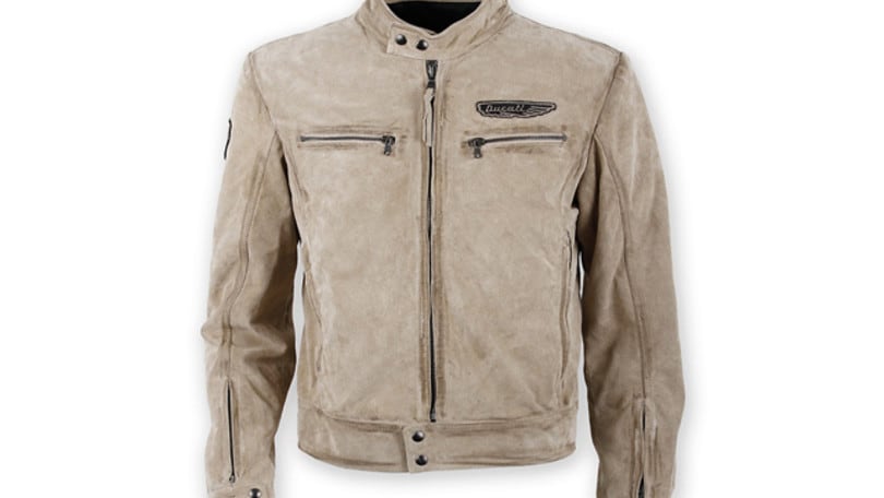 Ducati giacca pelle Vintage Suede