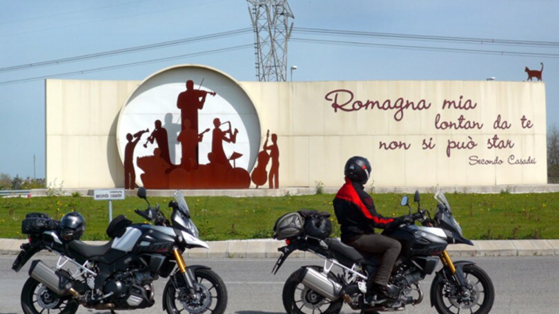 Con Suzuki V-Strom 1000 da Sanremo a Trieste