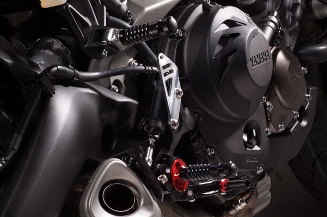 Gilles Tooling, pedane per Yamaha MT-09