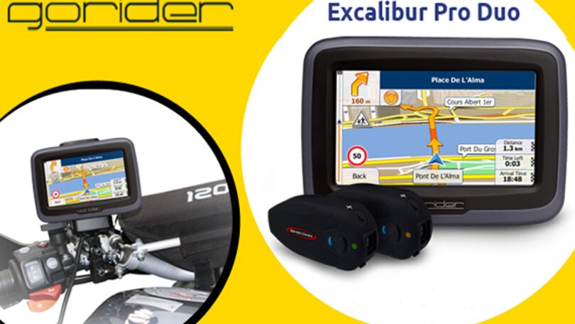 GoRider, il navigatore per moto