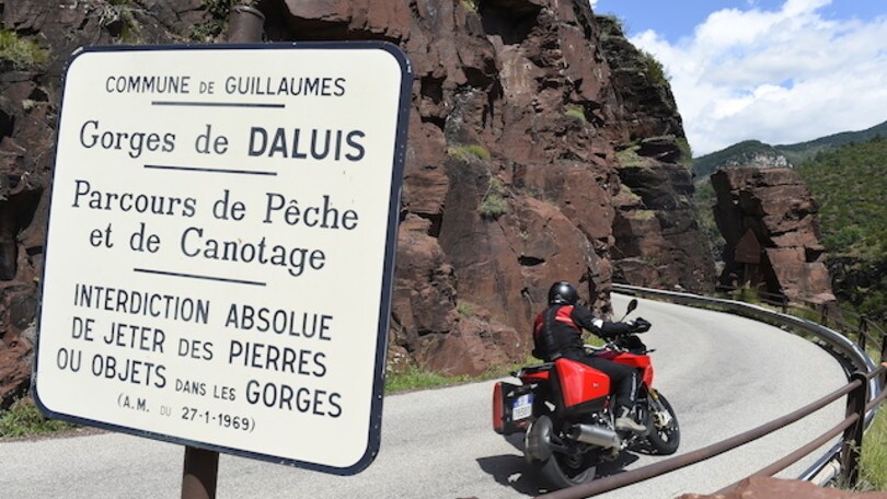 Aprilia Caponord Travel Pack tour
