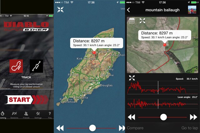 L'app Diablo Super Biker si rinnova
