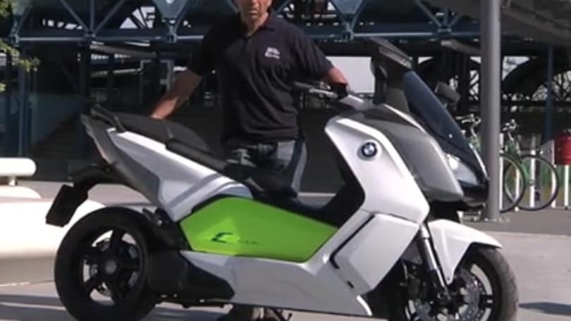La videoprova del BMW C evolution