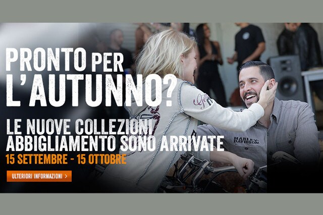 La collezione autunno di Harley-Davidson