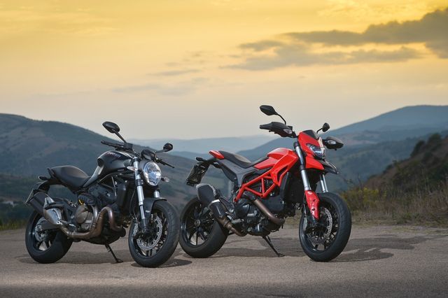 Comparativa Ducati: Hypermotard e Monster