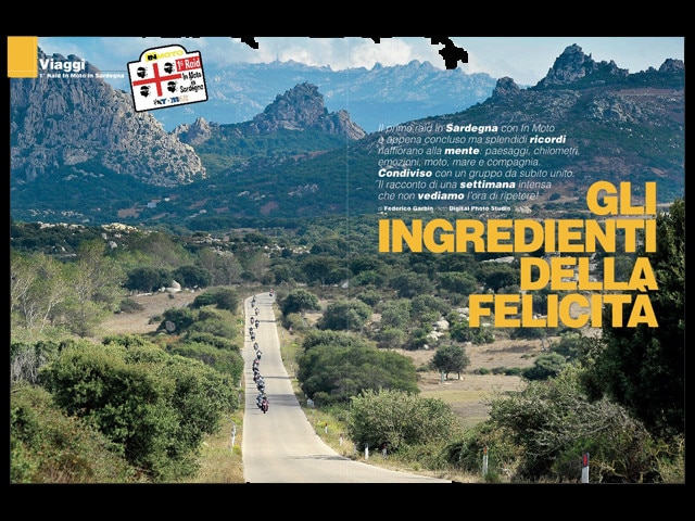 In Moto in Sardegna con i lettori