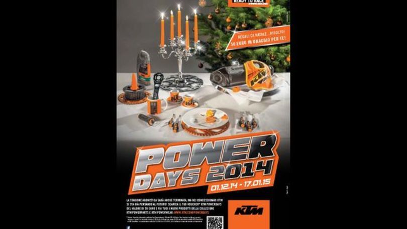 Le promozioni delle feste di KTM