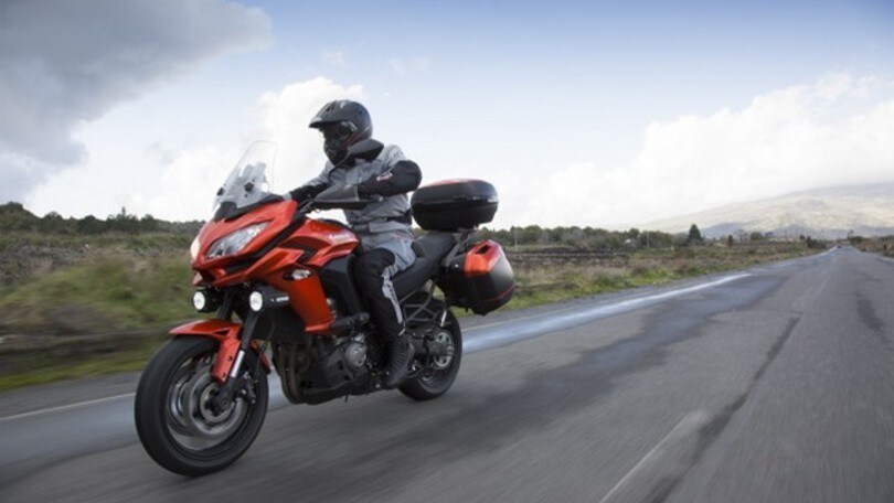 Versys 1000: eccola in strada