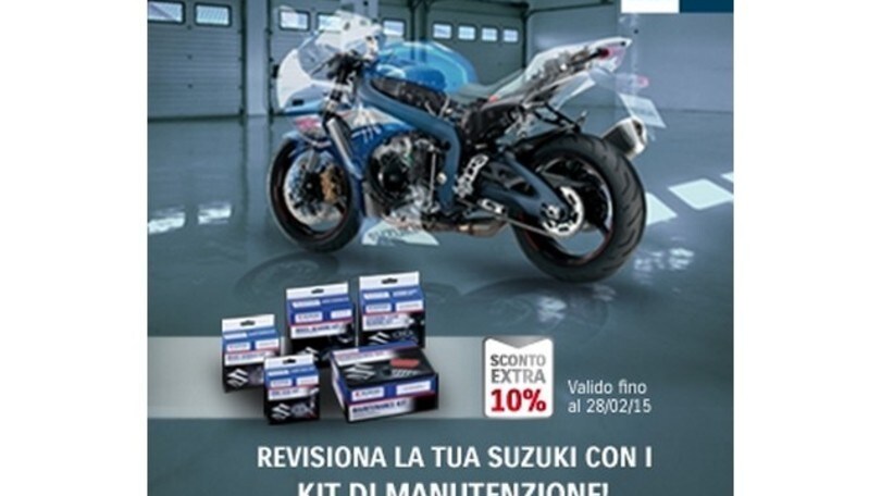 Suzuki rinnova l'offerta sui Kit di Manutenzione