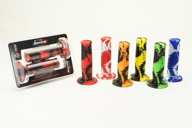 Domino: manopole Snake per cross