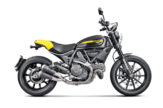 Akrapovic per Ducati Scrambler