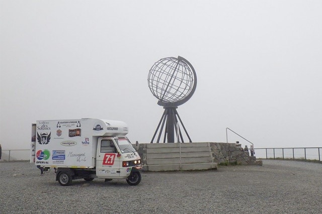 A Capo Nord in Ape
