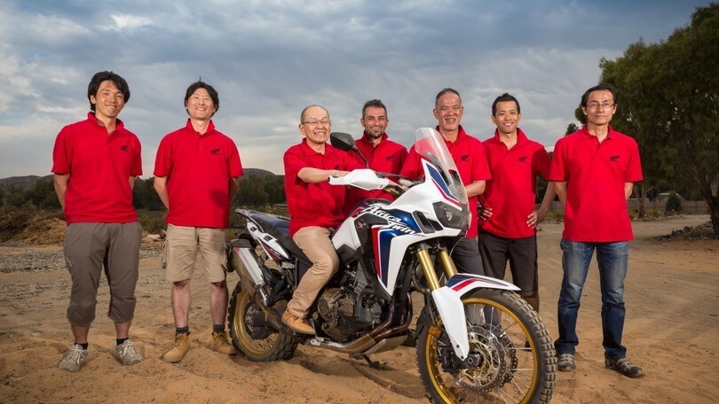 Honda Africa Twin: stile italiano