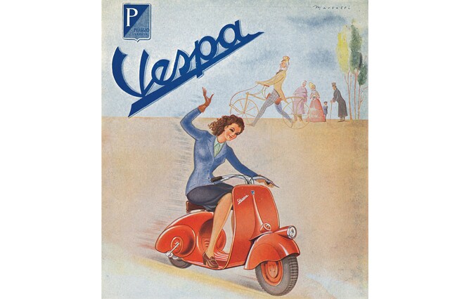 Vespa compie 70 anni