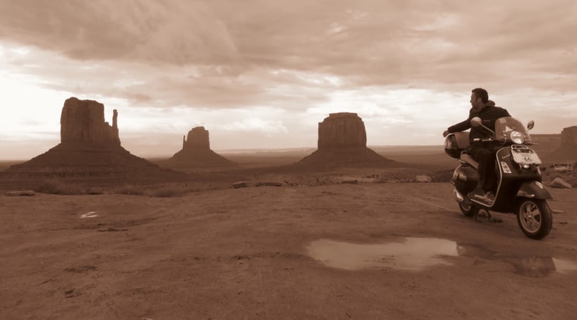 Vespa e viaggi: foto