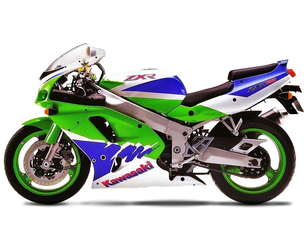 Kawasaki ZXR 750 R: regina in "verde"