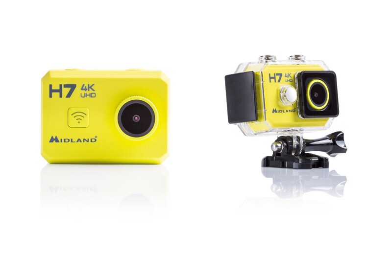 Midland, la mini action cam che registra in Ultra HD