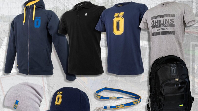 Arriva il merchandising Öhlins