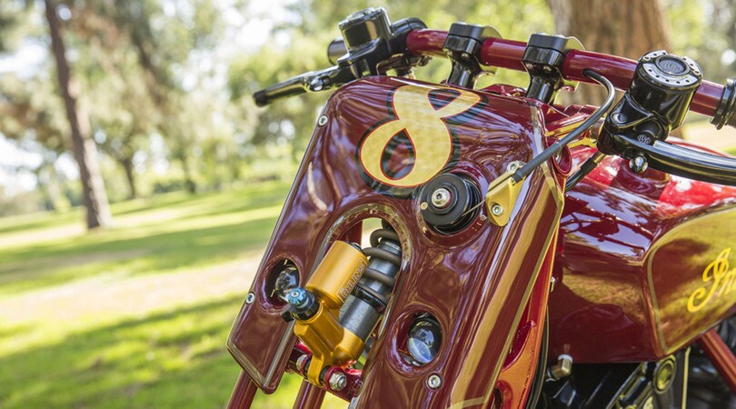 Roland Sands: la sua special è “rosso retrò”