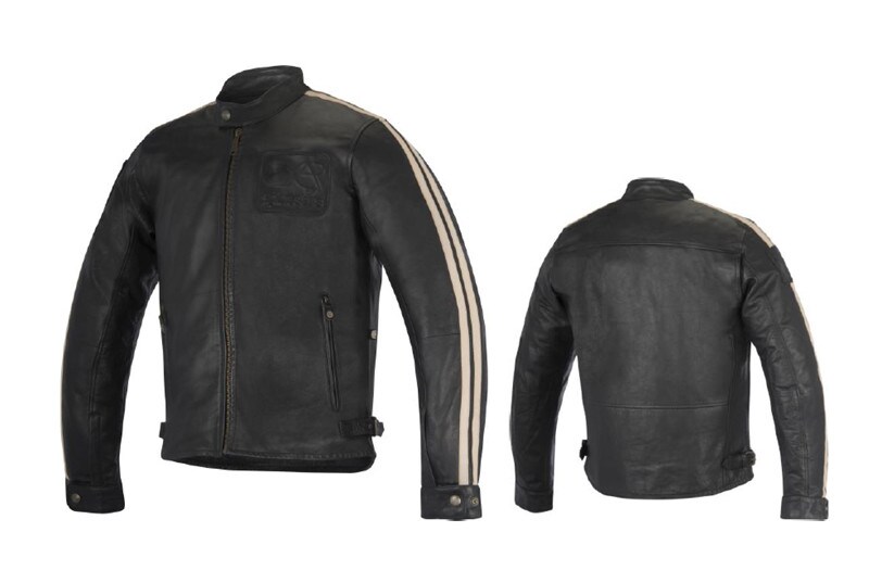 Da Alpinestars il giubbotto Charlie in stile anni '70