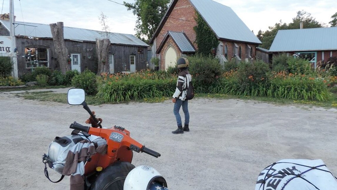 Il Canada in Vespa: missione compiuta