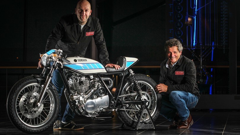 Yamaha Yard Built SR400: Krugger Motorcycles e le leggende della MotoGP
