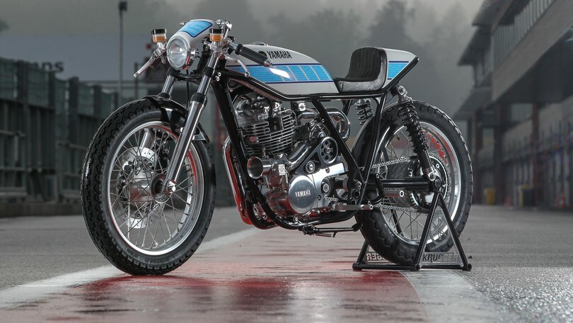 Yamaha Yard Built SR400: Krugger Motorcycles e le leggende della MotoGP