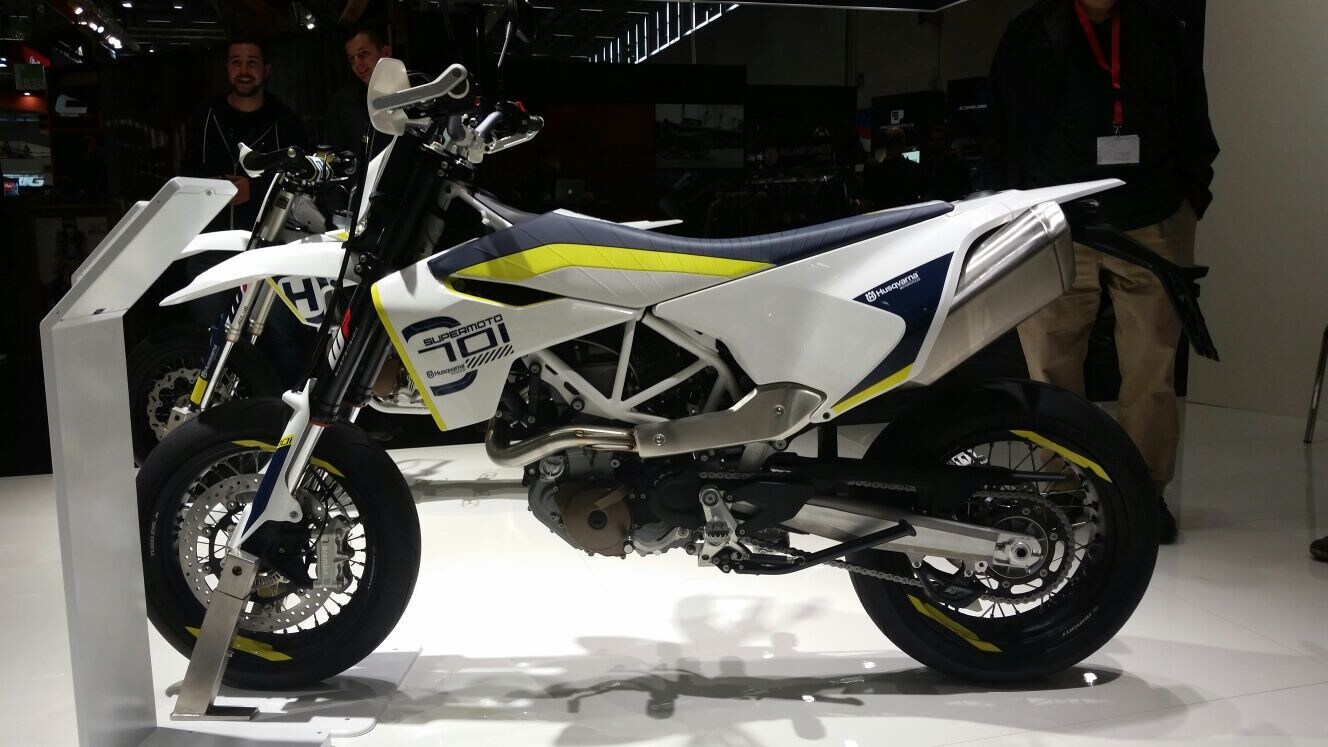 Intermot 2016: Husqvarna 701... Euro4 con 6 CV in più