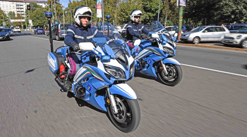 Yamaha for Police: due FJR 1300 a Milano