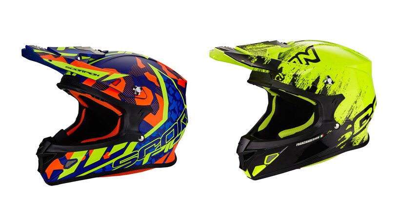 Scorpion VX 21 AIR: off road in testa