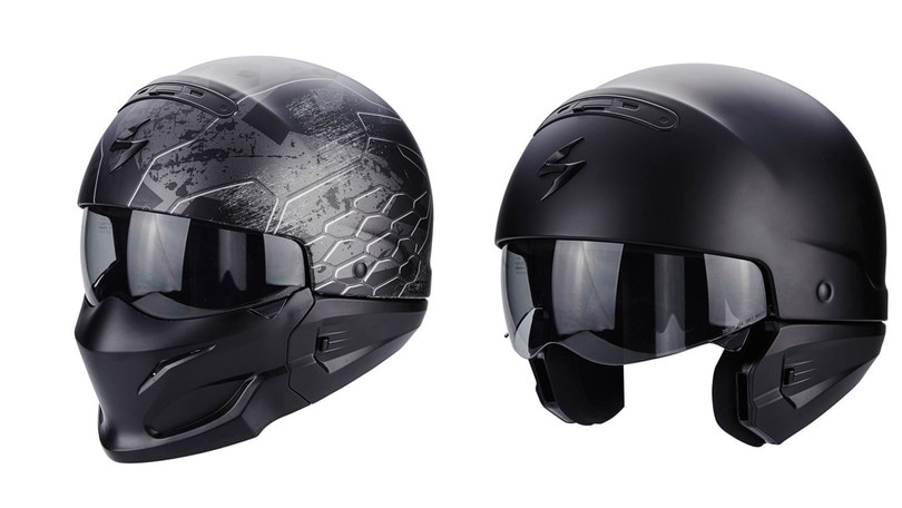 casco moto combat