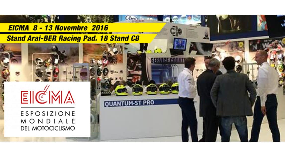 Arai e BER Racing a EICMA