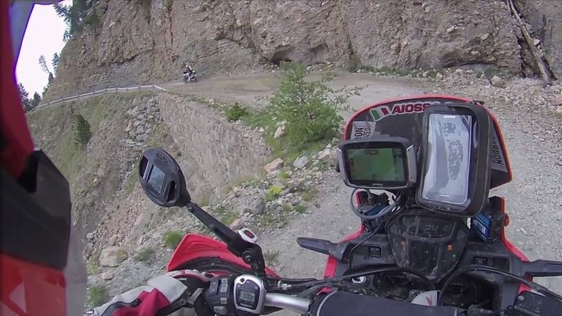 L'impresa di Aiossa: Atene Gibilterra con Africa Twin