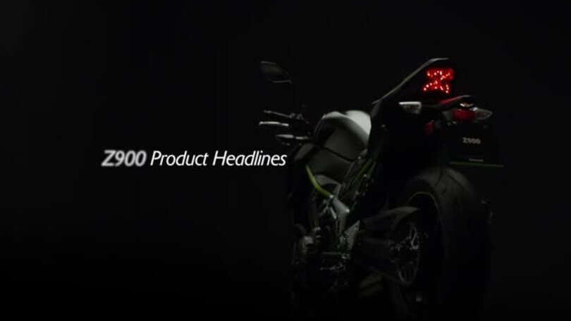 Nuova Kawasaki Z900, "nuda e cruda" a Eicma 2016