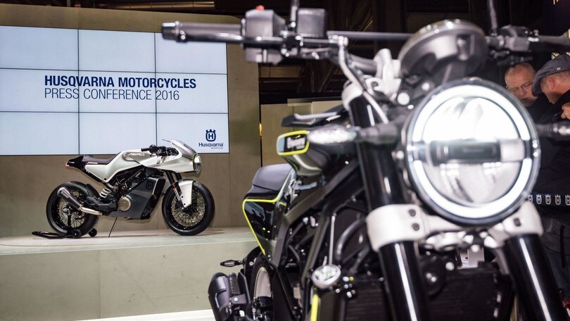 Husqvarna Vitpilen, freccia bianca all'Eicma 2016