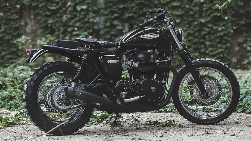 Anvil: Fox Trot Novecento su base Triumph Bonneville
