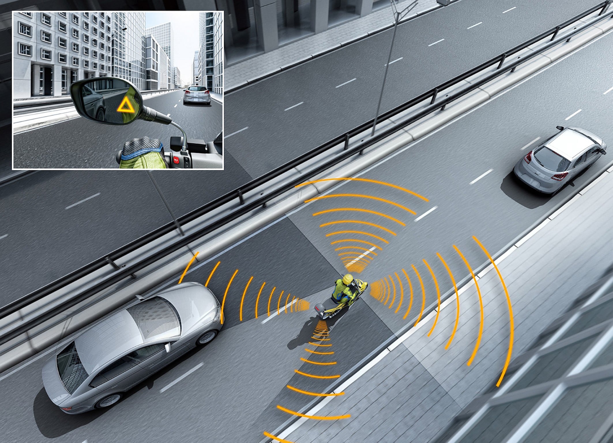 Bosch: sulle 2 ruote la sicurezza è intelligente