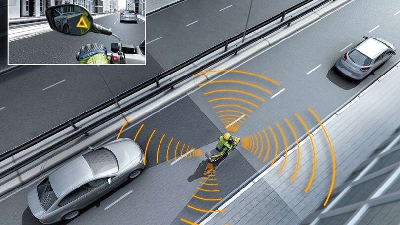 Bosch: sulle 2 ruote la sicurezza è intelligente