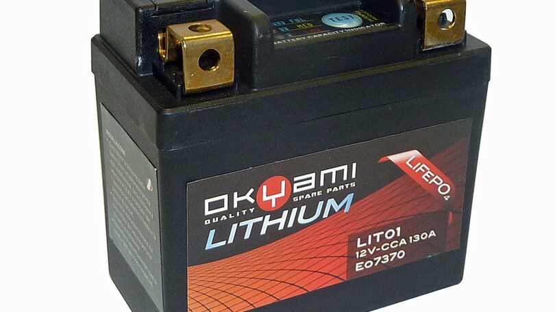 Okyami batteria al litio