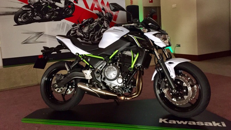 Kawasaki Z650: l'antipasto del test!