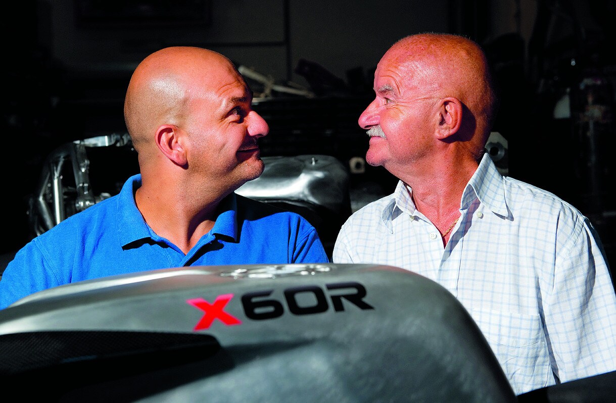 Personaggi: Riccardo e Massimo Pierobon, famiglia da corsa