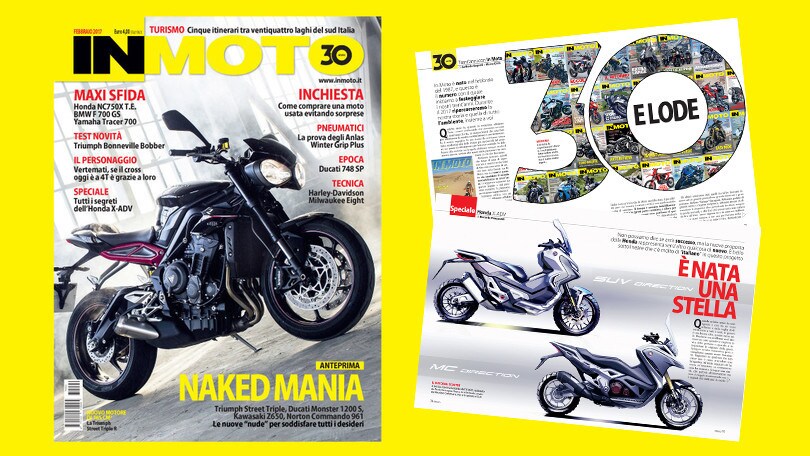 In Moto compie 30 anni e festeggia con un numero speciale in edicola