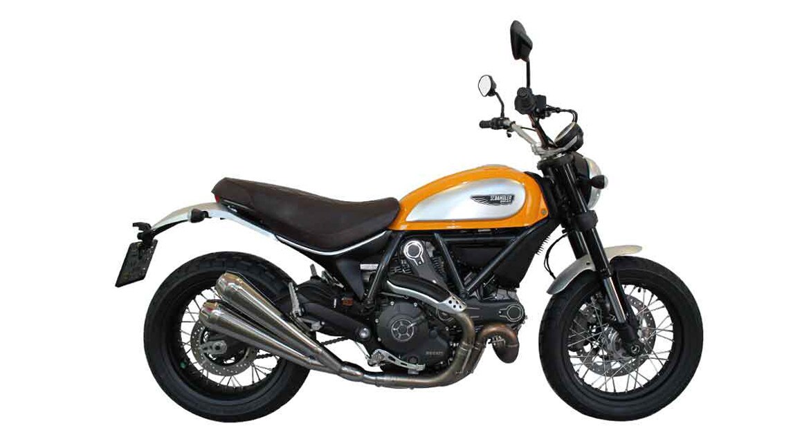 Laser Exhaust per Ducati Scrambler